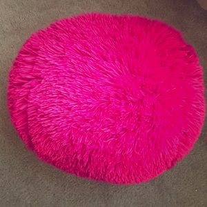 Pink soft pillow